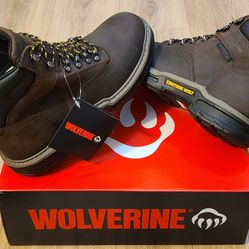 Wolverine Work Boots Size 11.5 For Men