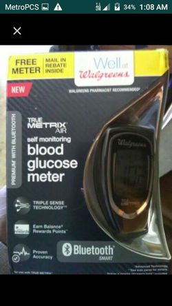 New blood gluclose meter
