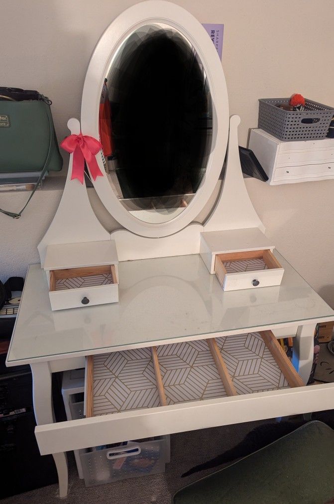 Mirrored Vanity