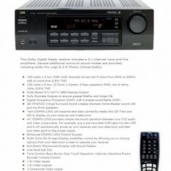 JVC RECEIVER  RX-688V