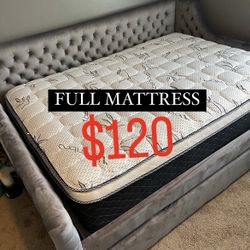New Full Mattress Only $120