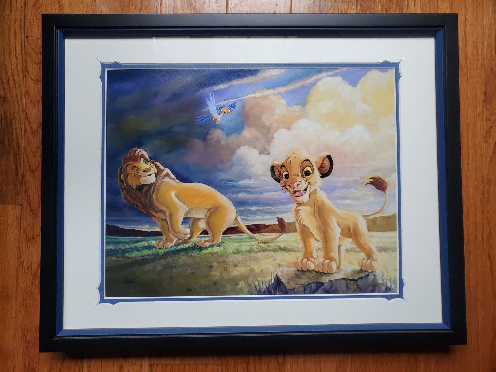 Lion King official Disney art