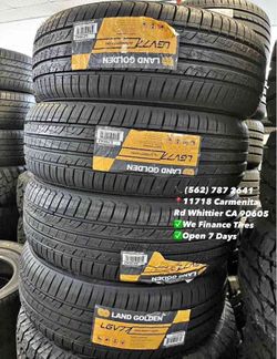 225/65R17 Land Golden Set of Tires Installed and Balanced Set de Llantas Nuevas Instaladas y Balanceadas