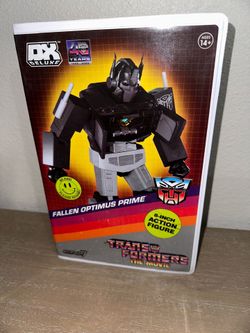 Super 7 deluxe transformers the movie fallen Optimus prime