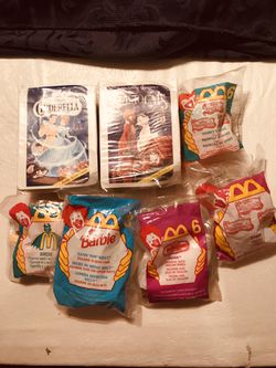 (7) Vintage McDonald’s Toys (1990’s) please View pics and read description