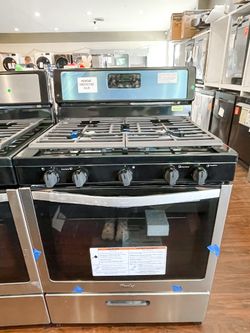 Whirlpool 5-Burner Gas Range Stainless Steel WFG505M0MS - Brand New