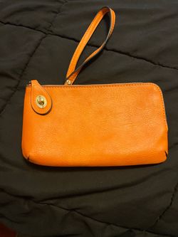 Light orange Wristlet