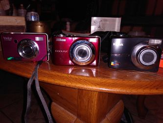 3 digital cameras