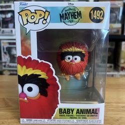 Baby Animal Muppets Mayhem Funko Pop #1492 Disney Movies Dr. Teeth Electric Band