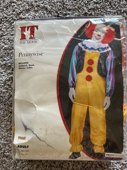 Adult Classic Pennywise Clown Size S/M