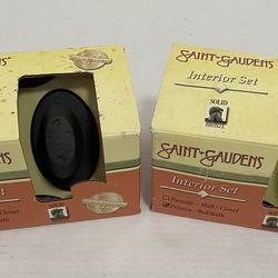 Saint-Gaudens 8300-PRIV Solid Bronze Oval Door Knobs