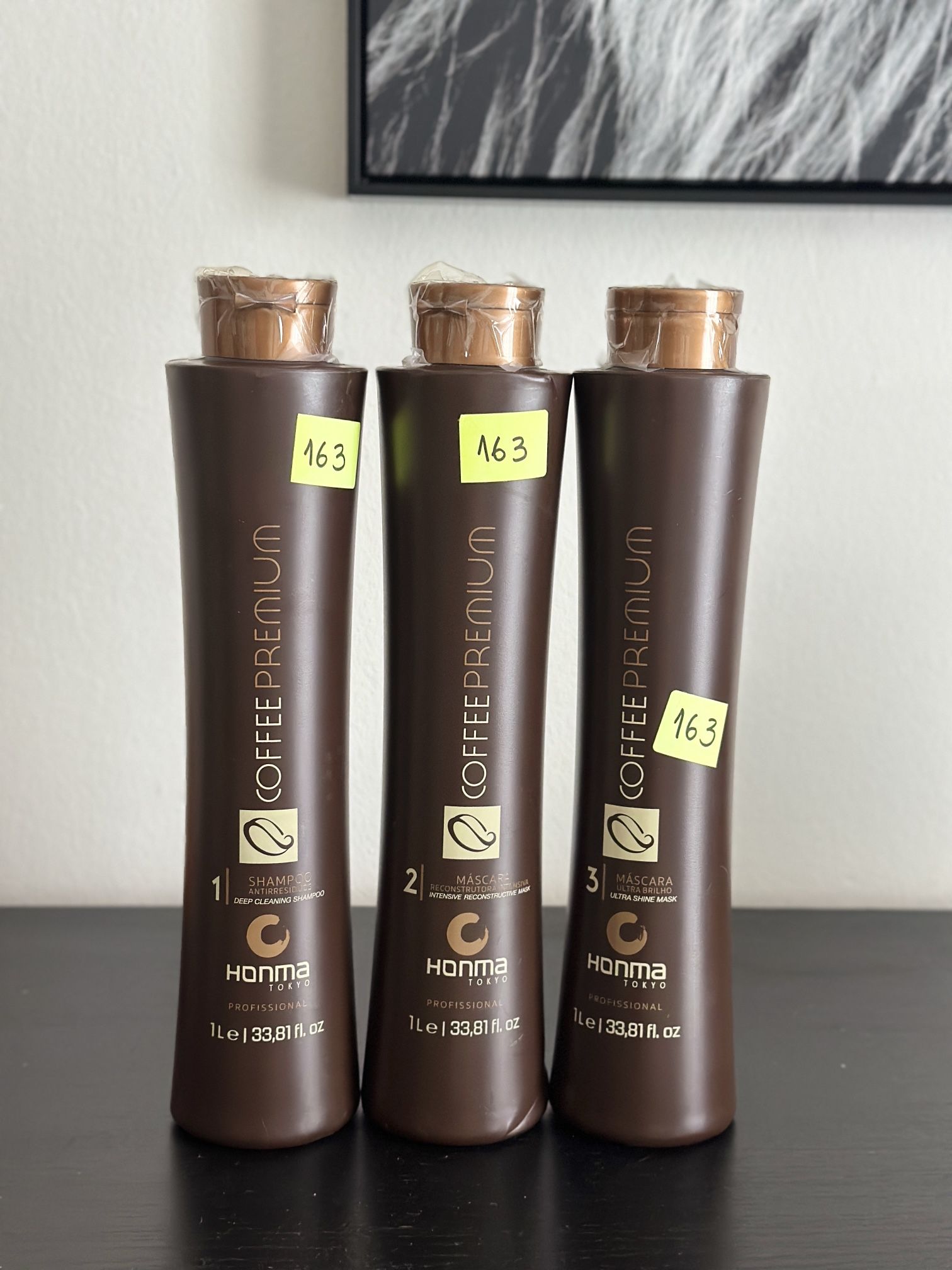 Coffee Premium All Liss Progressive Brush Kit 3x1L - Honma Tokyo