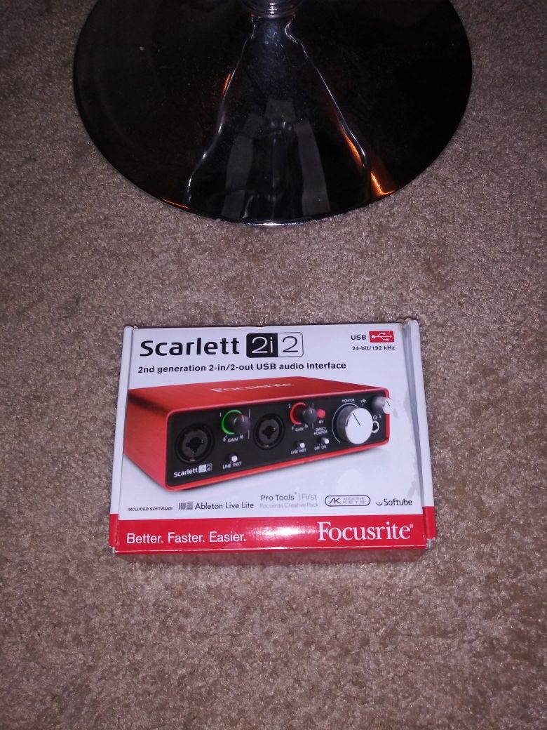 Focusrite Scarlett 2i2 Interface