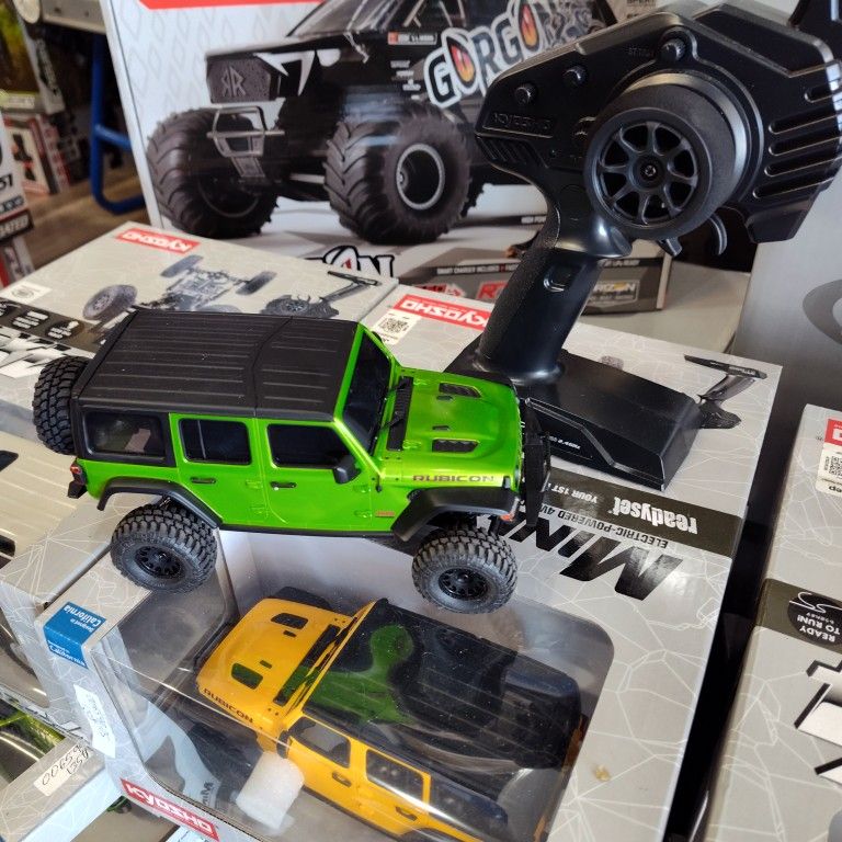 Kyosho Mini Z RC Electric Jeep Rubicon Electric Rock Crawler 4x4
