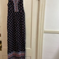Xhilaration women’s %100 rayon Maxi dress Sz small