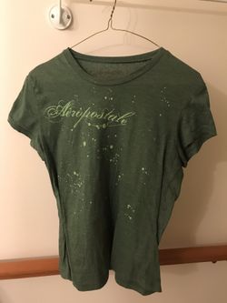 Green t-shirt