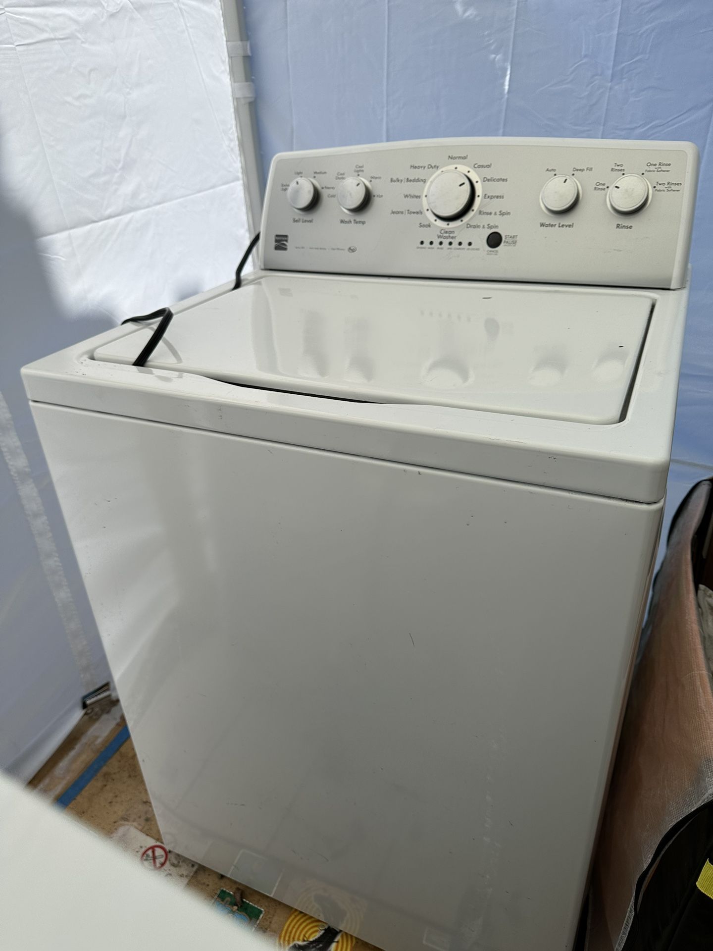 Kenmore washer dryer