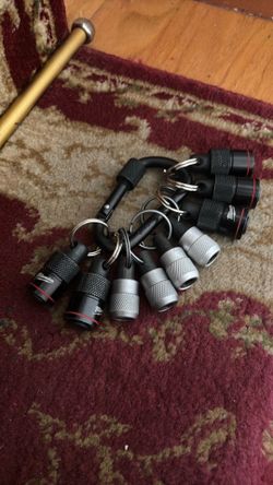 9 bit holders 1/4 hex