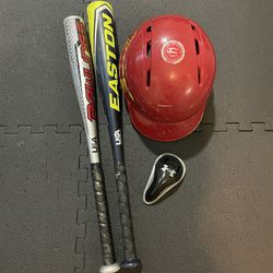 Kid baseball Bat Set (bats, Helmet & Cup)