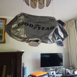 Inflatable  Plastic  GOOD YEAR BLIMP Blow Up  Hang Up Collectible  Toy 