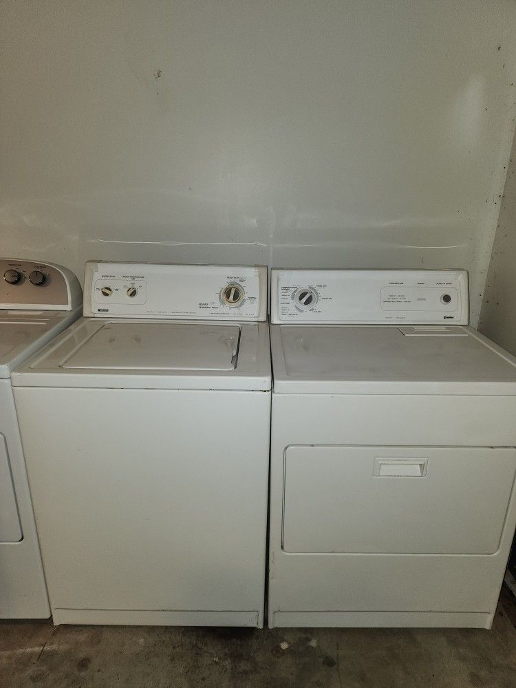 CLEAN Kenmore Washer And Dryer