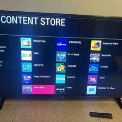 55” LG TV 