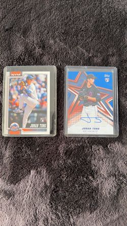 Jonah tong Rookie Card / Topps certified autograph issue