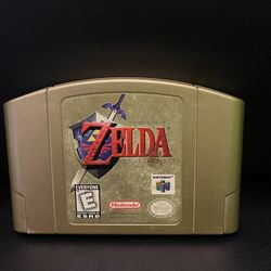 Zelda Ocarina of Time Collectors Edition (Gold) N64 - Retro Video Game