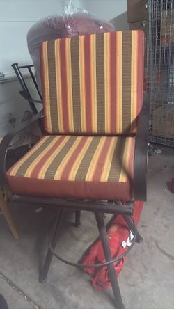 Large Outdoor chairs - set of 3