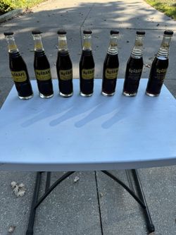 Vintage NuGrape Soda Glass Bottles