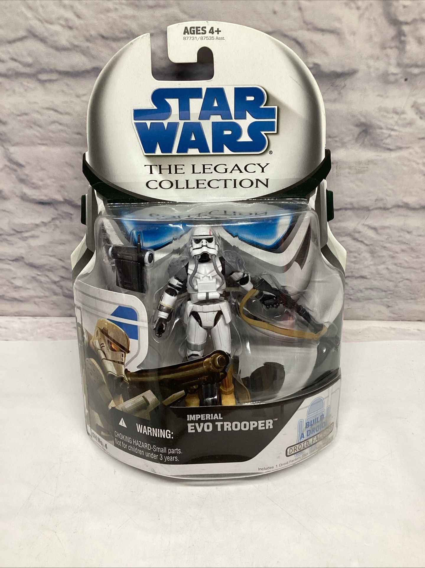 Imperial EVO Trooper GH4 2008 Star Wars Legacy Collection Droid Factory R4-D6