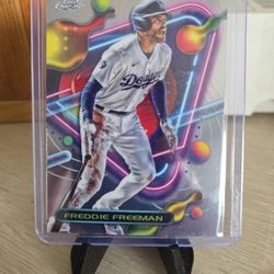 Dodgers Freddie Freeman Card