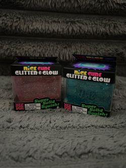 Needoh Nice Cube Glitter and Glow