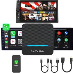 Car TV Mate Pro 2-in-1 Wireless CarPlay Adapter HDMI Multimedia