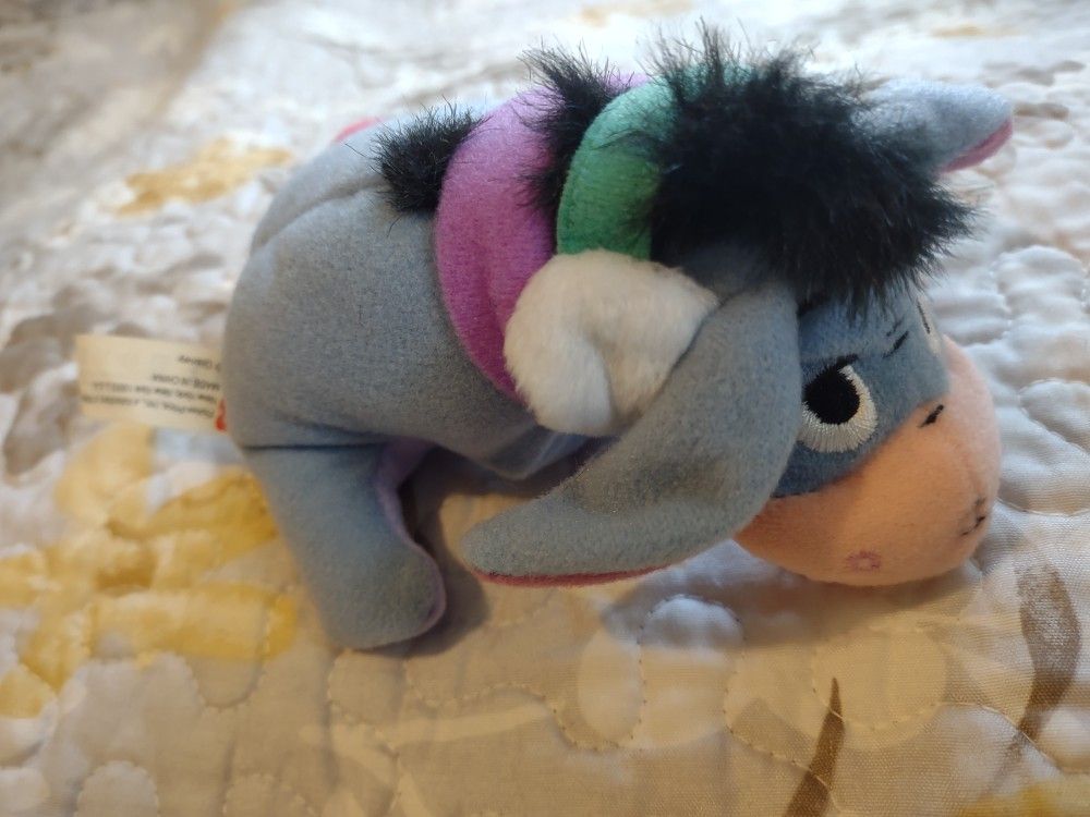 Vintage Fisher Price Disney Eeore Clingy Hands