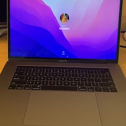 2016 Apple MacBook Pro 15"