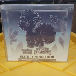 Pokemon Silver Tempest Elite Trainer Box Sealed with Protector