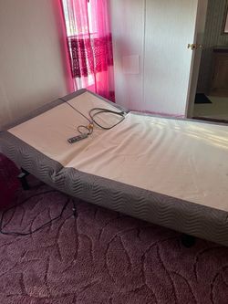 Adjustable Electric Bed Base with Remote