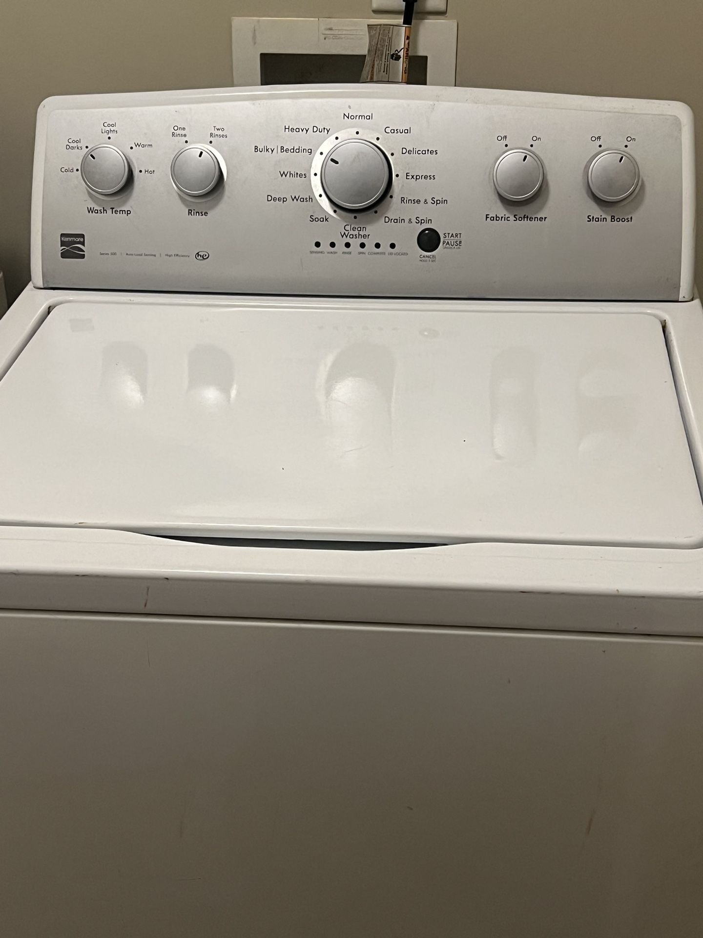Washer And Dryer