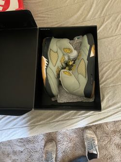 Nike Air Jordan 5 Retro Jade Horizon Green New w/ Box
