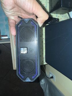 portable speaker.