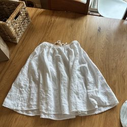 100% Linen Skirt