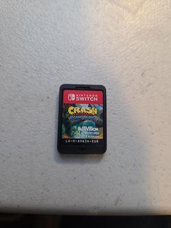 Crash Bandicoot N-Sane Trilogy (Nintendo Switch, 2018) Game