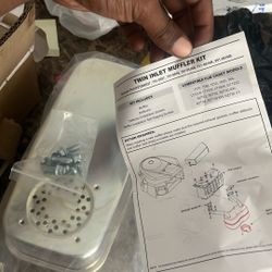 Twin Inlet Muffler Kit 