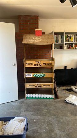 Wood vintage Nestle toll house