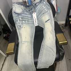 Purple Jeans Size 36