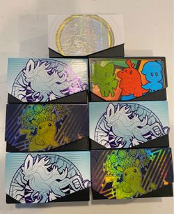 7 Empty ETB Elite Trainer Box Pokemon TCG