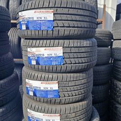 215/40/18  New Set Of Tires 