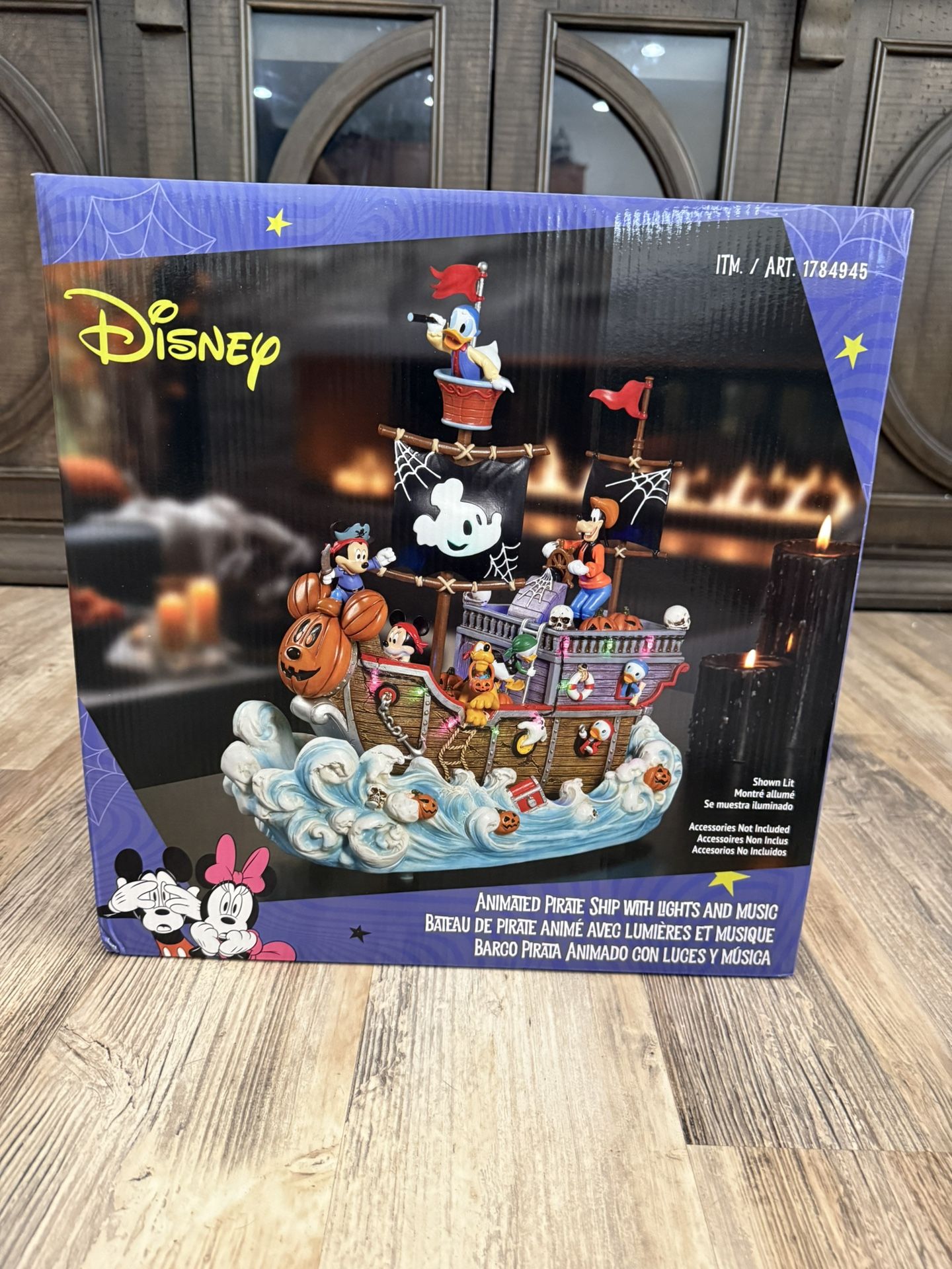 Disney Halloween Pirate Ship With Lights And Music