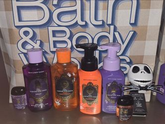 Bath & Body Works nightmare before christmas jack & sally lot